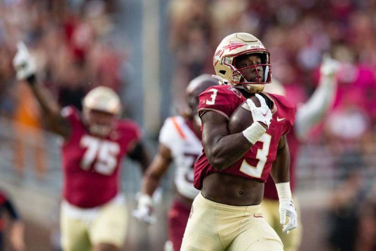 Florida State running back Trey Benson